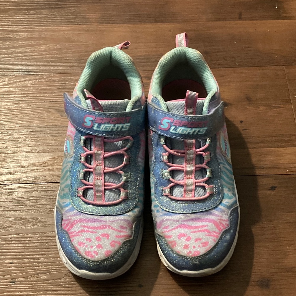 Skechers Kids Sneakers - Blue and Pink